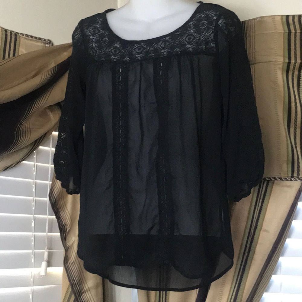 Mossimo Supply Co | Black Blouse.